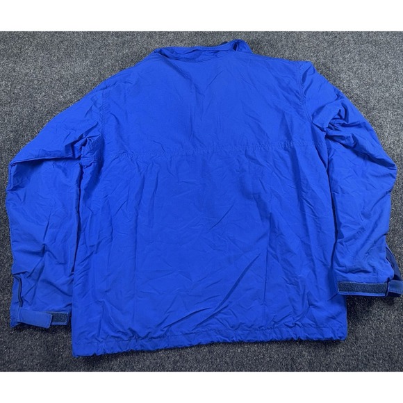 Patagonia Vintage Anorak Pullover Jacket Blue Half Zip Nylon Windbreaker Men's L - Picture 4 of 8